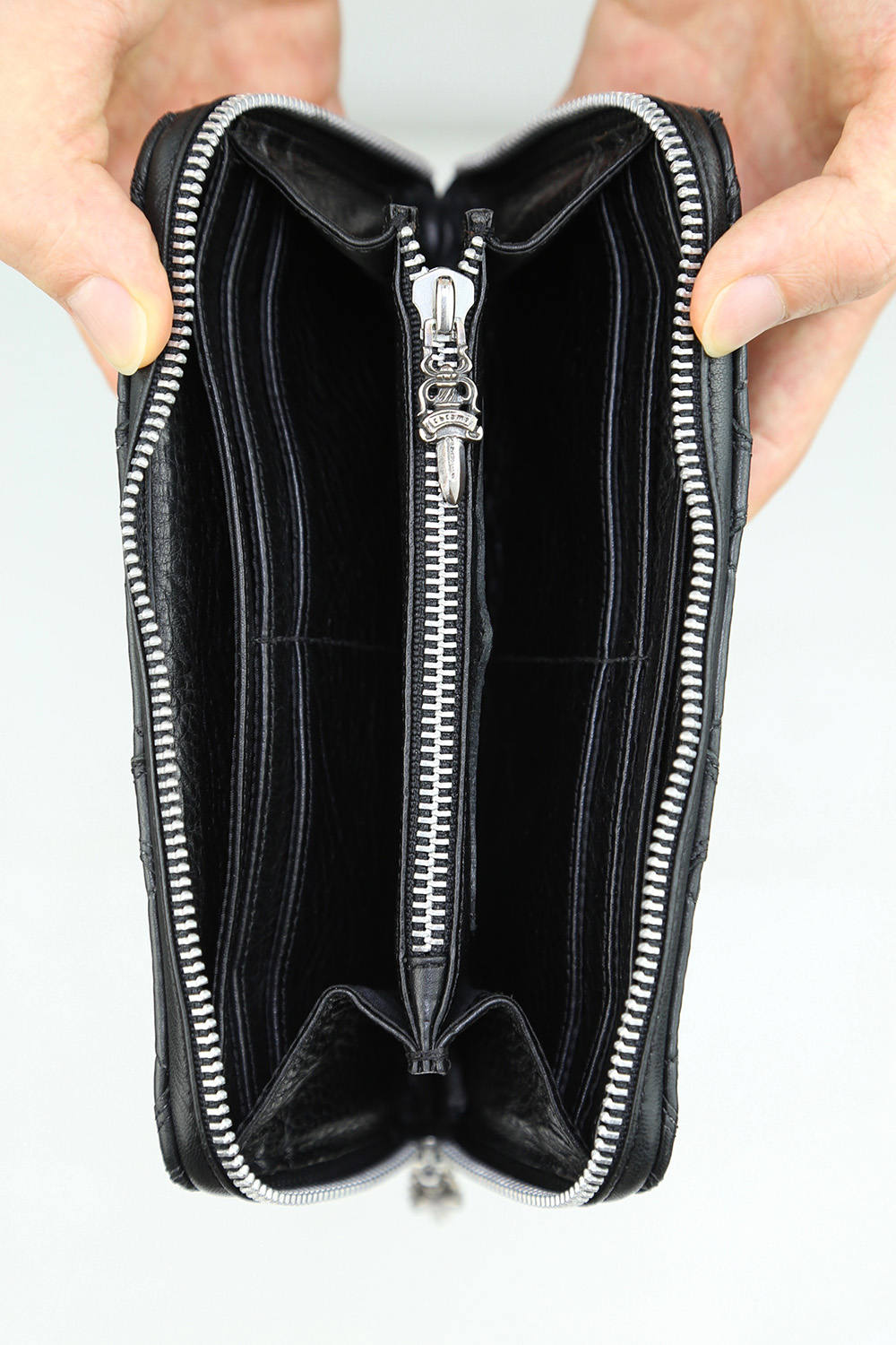 CHROME HEARTS - レクタンギュラーFジップウォレット #2 セメタリー