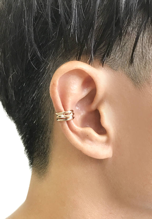GARNI - K10 Narrow Ear Cuff - No.1 | Tempt