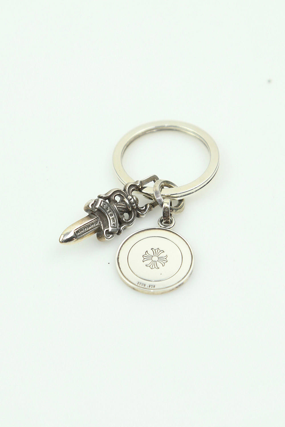 CHROME HEARTS - エンジェルメダルキーリング w/fuck you | Tempt