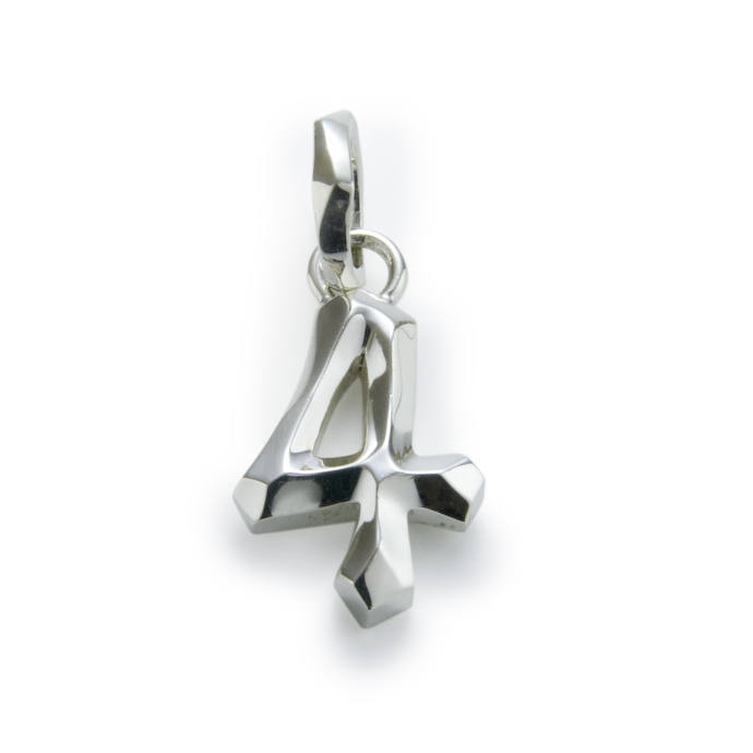 【T8】GARNI Crockery Number Pendant-1 GARNI Crockery Pendant - S シルバー925 【公式通販】