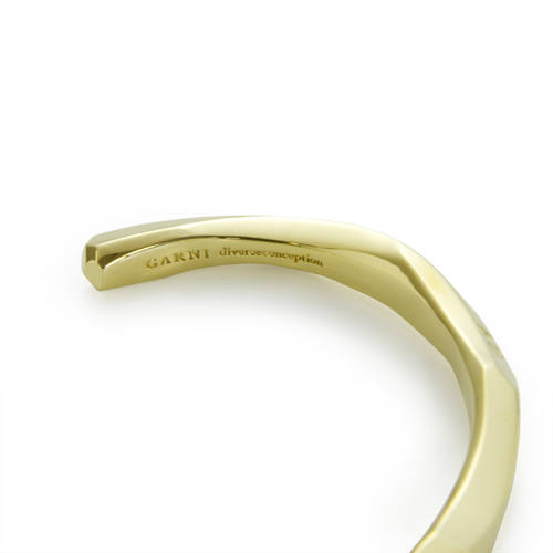 GARNI - K10 Crockery Bangle - S <Large> | Tempt