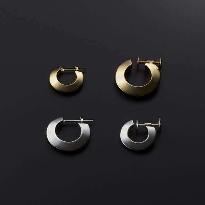 GARNI Disk Pierce L ガルニ ディスクピアス シルバー925 GARNI - Disk Pierce - L / シルバー | Tempt