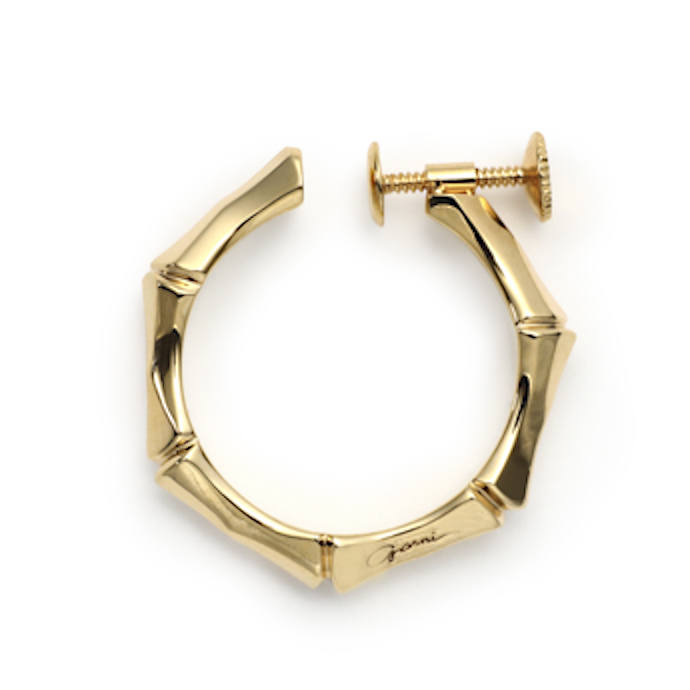 GARNI Crockery Bamboo ピアス GARNI - 【残り一点】Crockery Bamboo Pierce_L(GOLD) | ACRMTSM