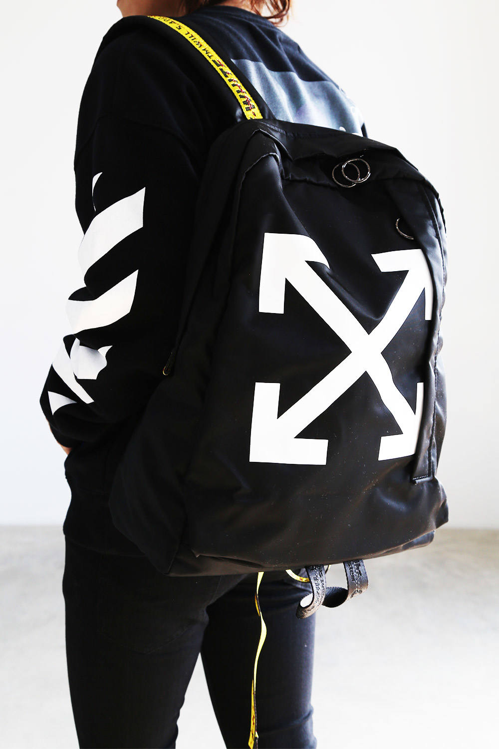 off white easy backpack