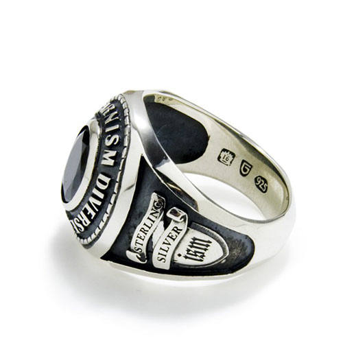 GARNI Ism College Ring - L - BLACK 15号 GARNI - Ism College Ring - L / ブラック | Tempt